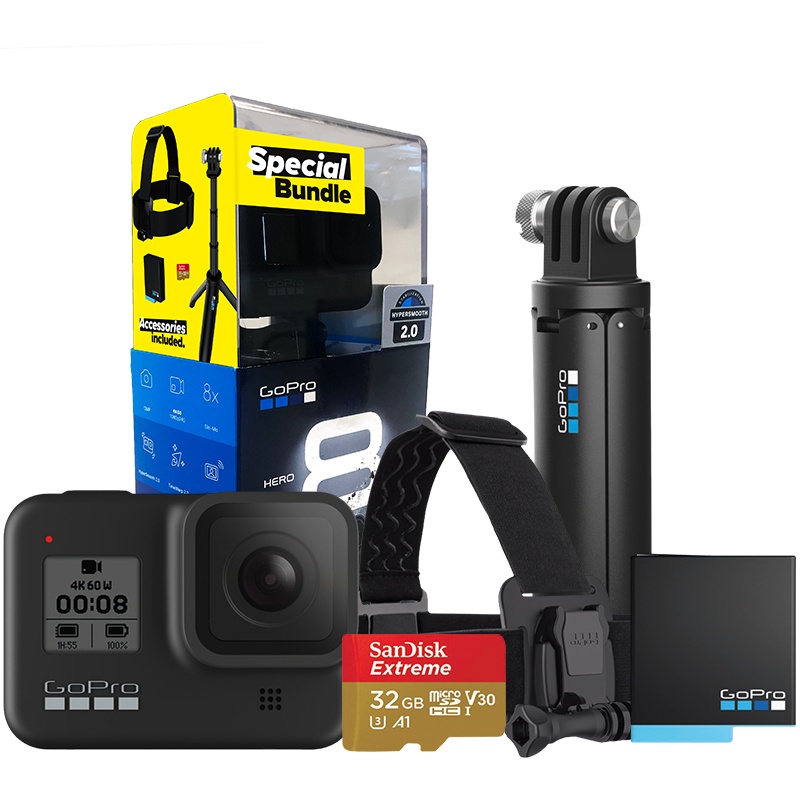 GoPro hero8运动相机水下潜水 4K户外直播防水摄像机vlog HERO8 BLACK Special Bund