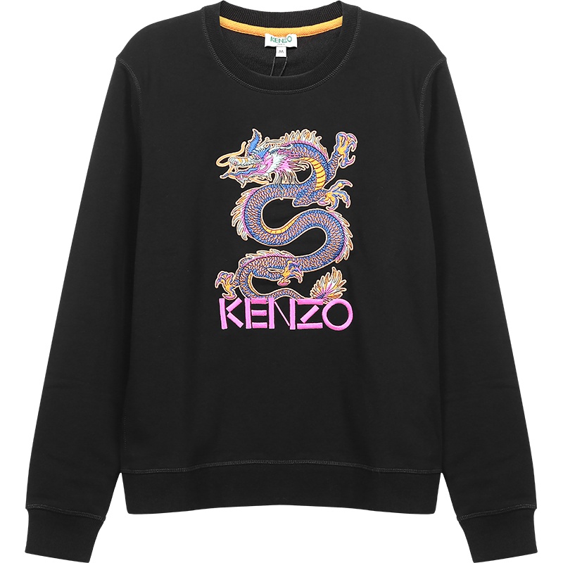 Kenzo 高田贤三 女士棉质圆领长袖卫衣运动衫 F96 2SW809 962