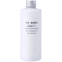 无印良品(MUJI)無印良品 干敏肌系列保湿补水乳液 干性、干敏性肤质适用 乳液高保湿型 200ml