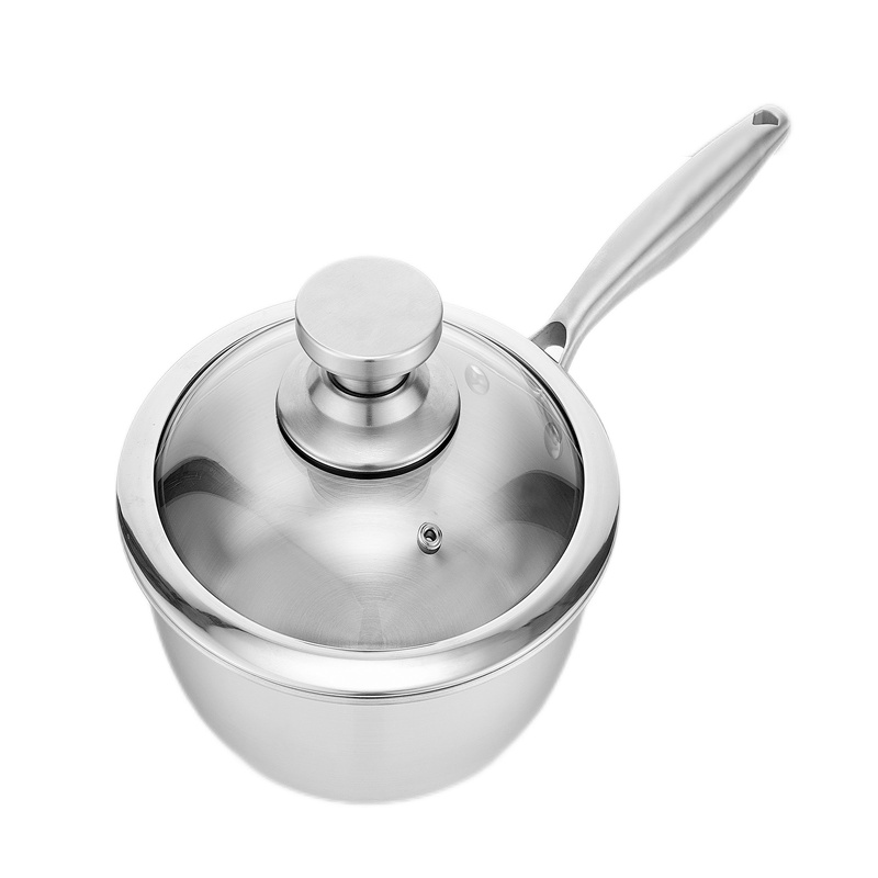 薩摩厨具智会系列雪平锅 316不锈钢 小奶锅 家用多功能、煎、炸 无涂层 不易沾 宝宝奶锅 煮面锅