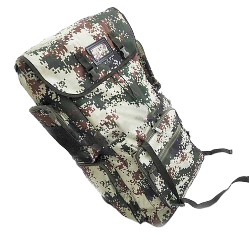 兵行者BXZ-BN军迷用100L军规背囊林地迷彩背囊特战背囊 单兵携行具背囊