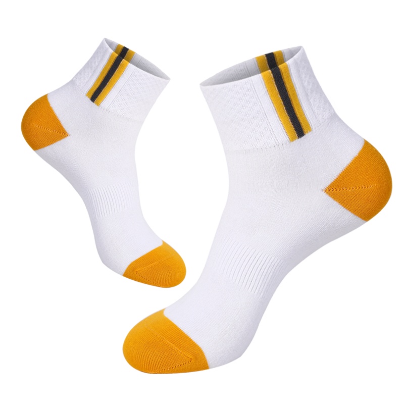 洛恋中筒袜子男士秋冬季纯棉祙成人青少年全棉长筒中通加厚篮球鞋防臭袜【4/5双装】