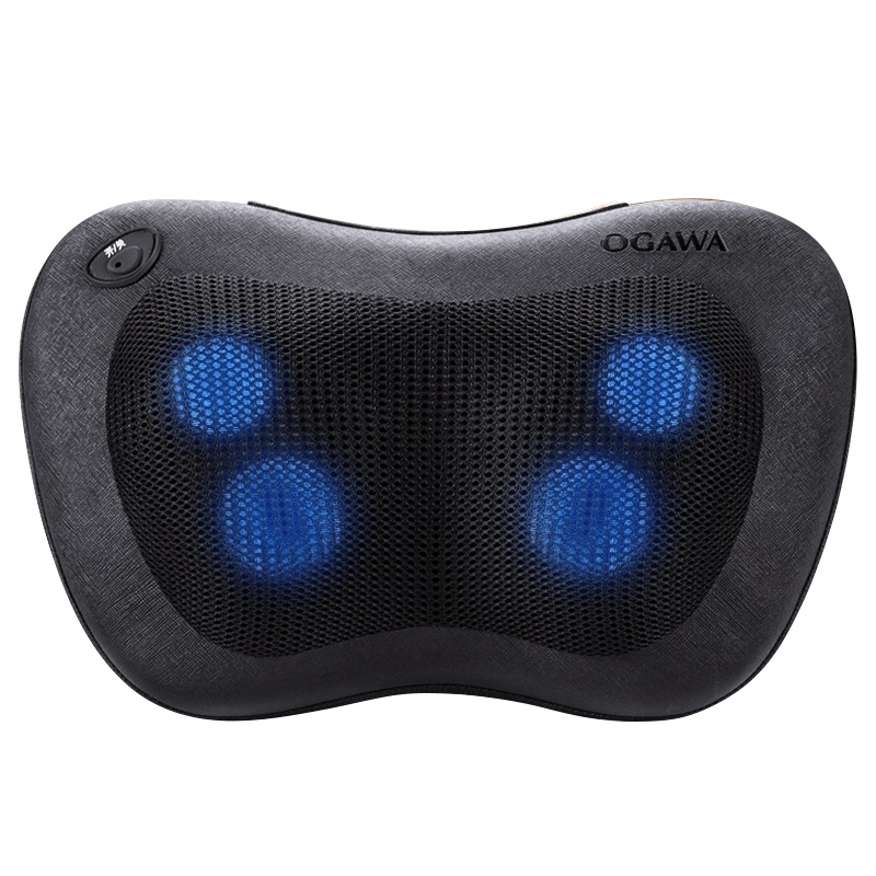 奥佳华(OGAWA)OG-2101 小腰姬 充电款按摩器颈椎按摩枕颈部腰部按摩家用车载 黑色