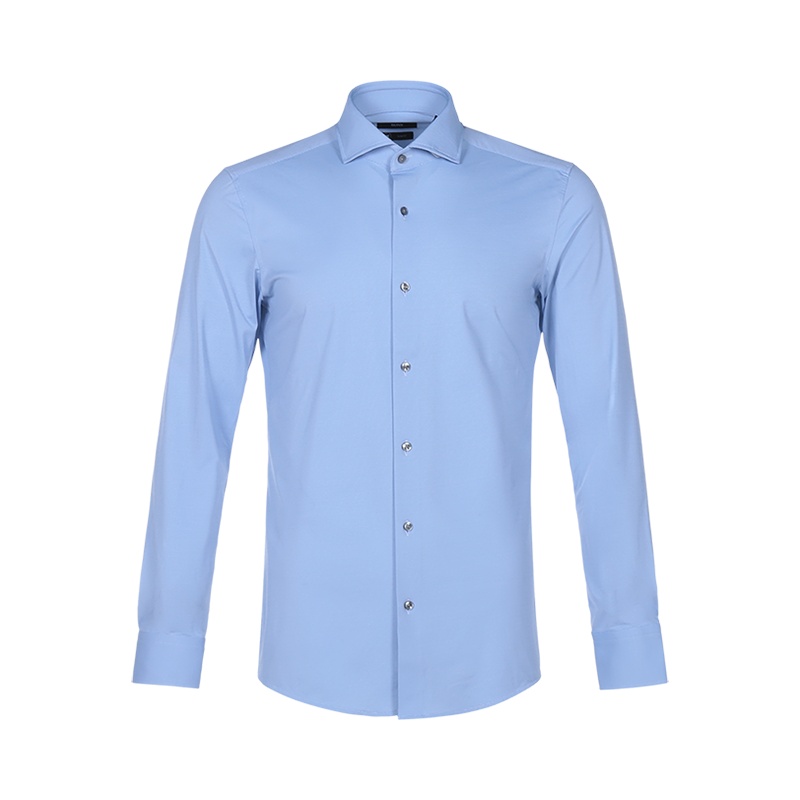 HUGO BOSS 雨果博斯 男士 聚酰胺纤维长袖衬衫50451276