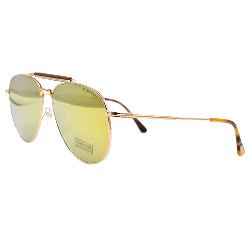 【陈伟霆同款】Tom Ford/汤姆福特 潮流风尚系列摩登飞行员款假日旅行版男士太阳镜FT0536（适合亚洲男士脸型）