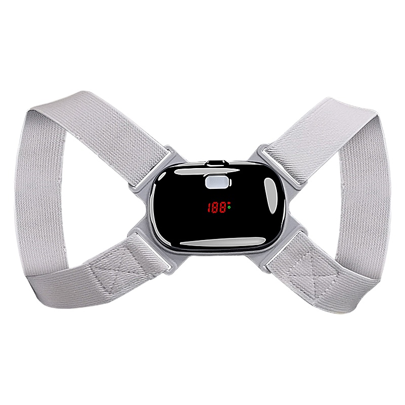 成人男女背揹佳儿童通用智能驼背神器驼背矫正器纠正隐形矫正带|液晶款 均码