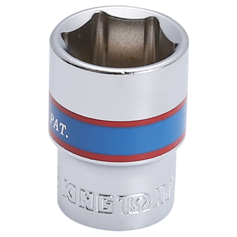 藍帶 3/8"DR.手动标准六角套筒 333515M