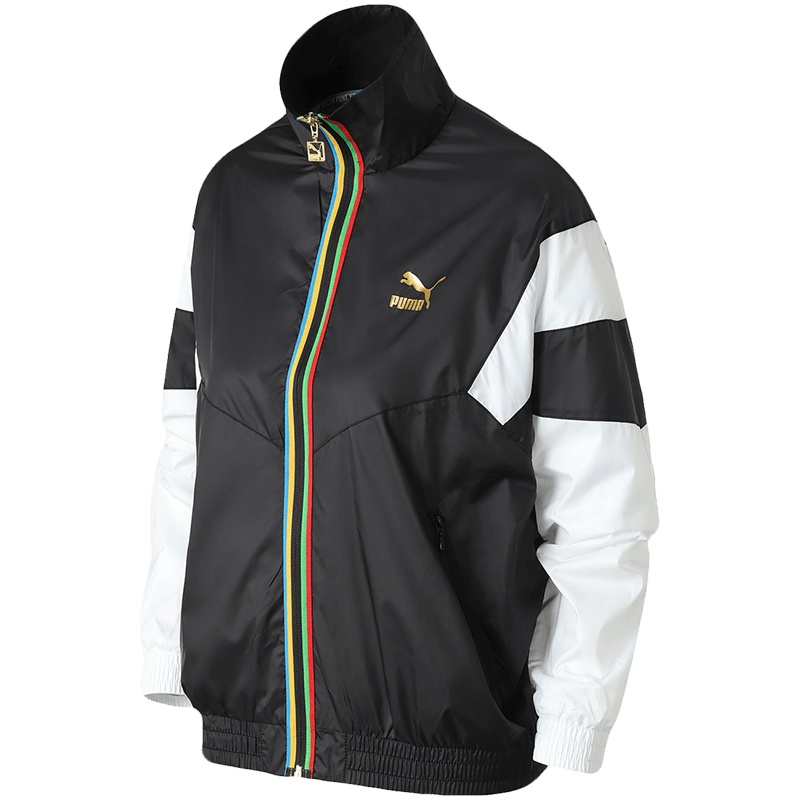 PUMA彪马女装运动服休闲梭织外套夹克599065