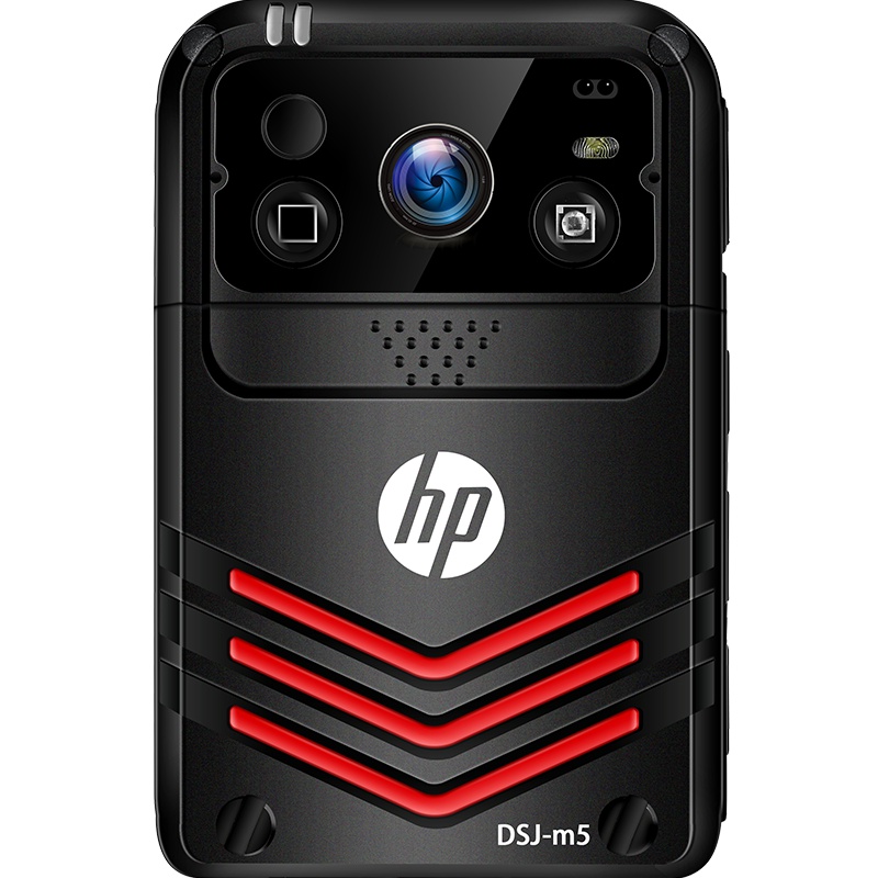 惠普 (HP)DSJ-M5 记录仪高清便携式4G\WiFi无线传输GPS实时定位现场远程监控记录仪 官方标配256G