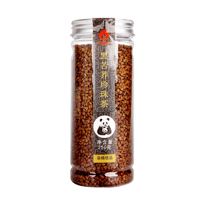 买1送1明芽苦荞茶正宗四川大凉山正品黑珍珠苦荞麦胚芽花草茶花茶250g