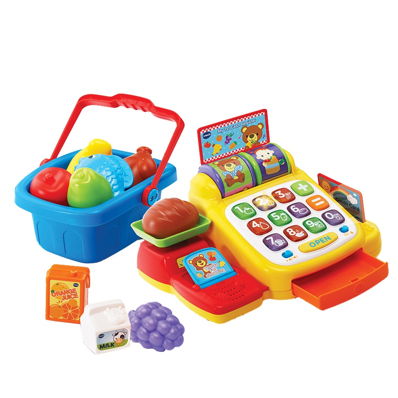 [苏宁自营]伟易达(Vtech) 趣味算术收银机 过家家情景模拟收银机男孩女孩早教启蒙玩具