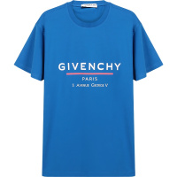 GIVENCHY 纪梵希 男士 棉质宽松版圆领短袖T恤 BM70U23002