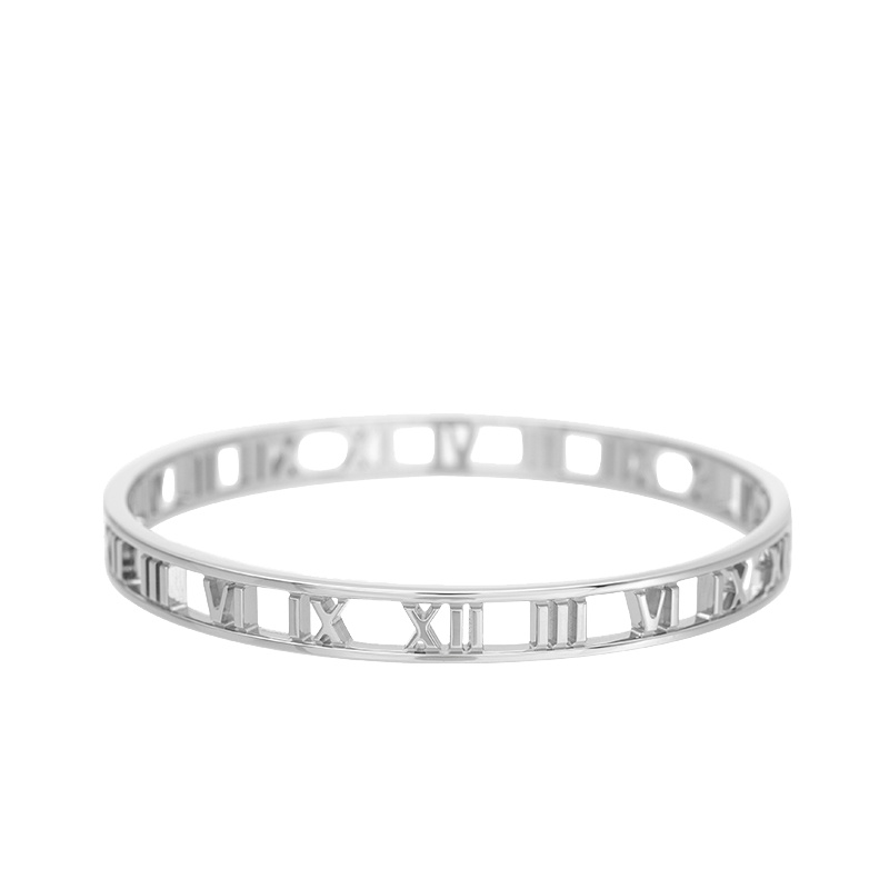 蒂芙尼 Tiffany & Co. ATLAS系列 罗马数字手镯中号 30419294