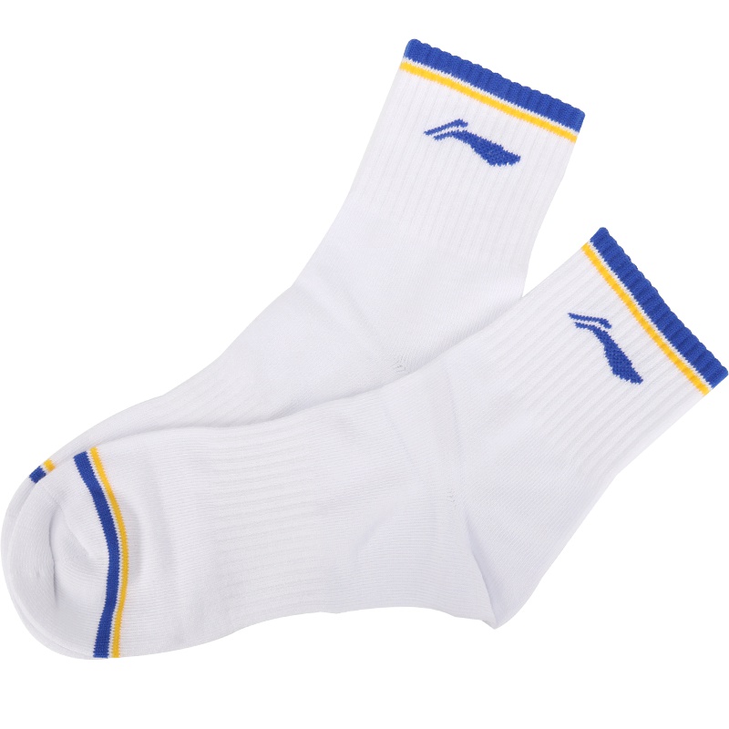 李宁男篮球吸汗袜子运动休闲舒适中长筒袜