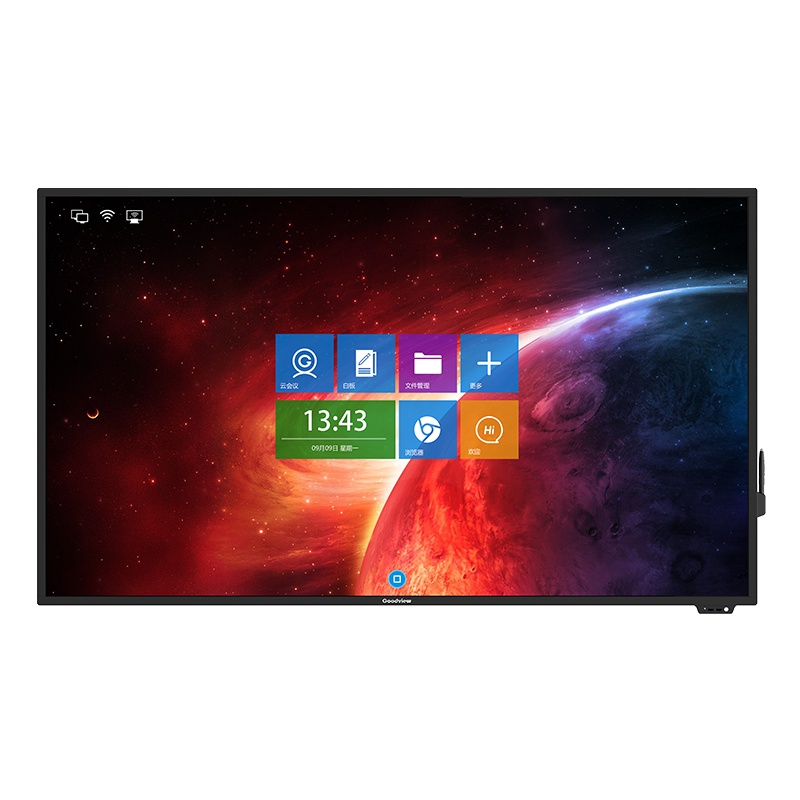 Philips/飞利浦 BDL6530QT 65英寸交互式会议平板电子白板触摸一体机触摸教学智能黑板无线投屏显示器 商务增强版 含壁挂支架