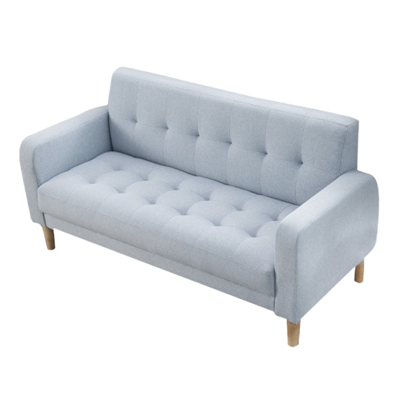 迅众 三人位沙发1740*610*730mm 小户型双人沙发北欧沙发简约现代客厅服装店沙发简易布艺沙发皮艺沙发