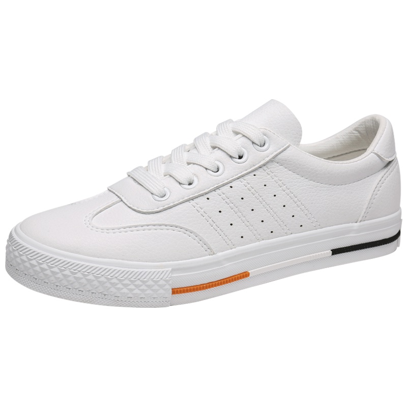 红蜻蜓小白鞋女夏季韩版百搭休闲鞋镂空透气网红系带平底板鞋