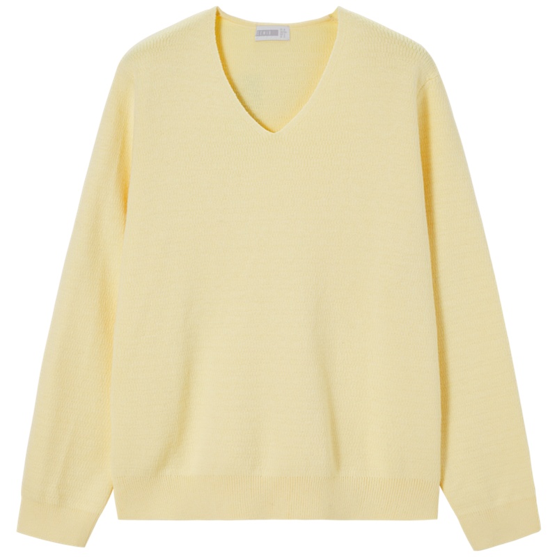 【满198减100预估价：54】森马V领打底衫薄款2021新款针织衫女春款修身毛衣女士针织上衣ins