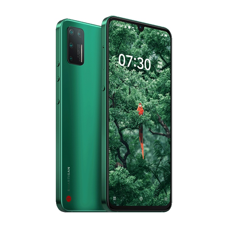 锤子(smartisan) 坚果Pro3 8GB+256GB 松绿色 骁龙855PLUS 4800万四摄 全网通双卡双待 全面屏