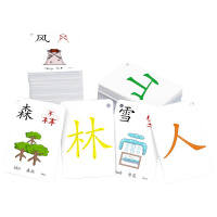 [1-250字]儿童幼儿园宝宝早教象形识字卡片学龄前早教有图看图形象认字卡片