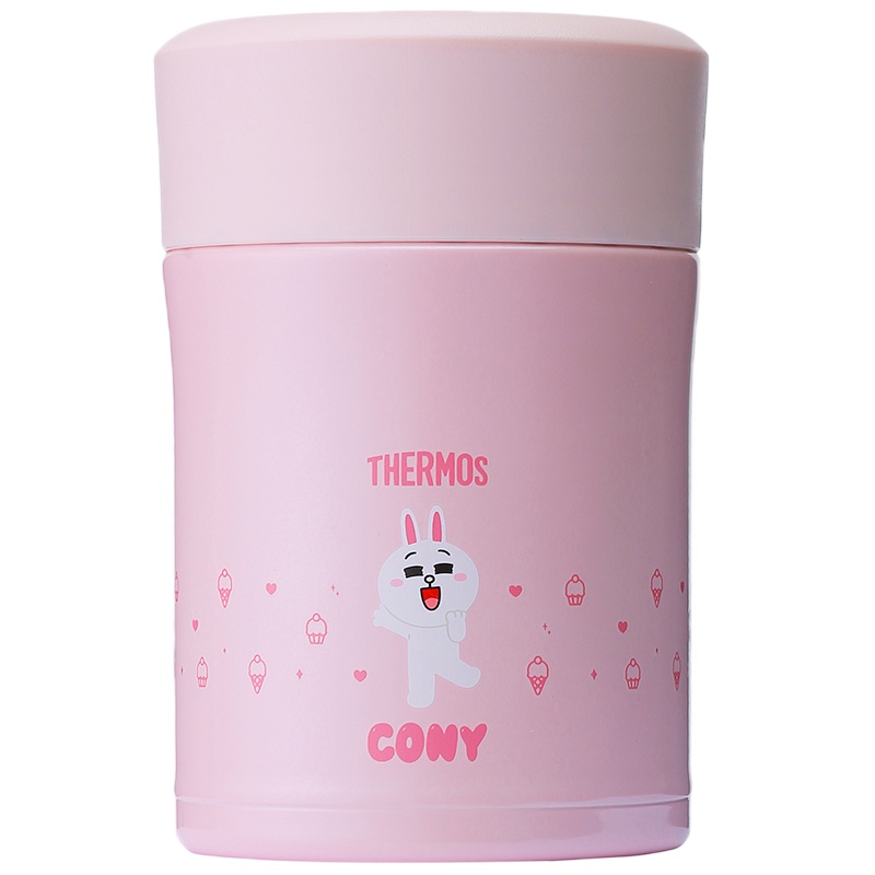 膳魔师(THERMOS)密语礼盒Line Freinds焖粥食物罐+马克杯保温杯 304不锈钢370ML/470ML通用