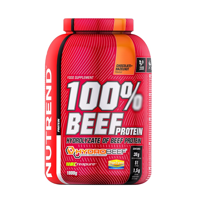 Nutrend诺特兰德水解牛肉乳清蛋白质粉增健肌粉男女健身营养粉