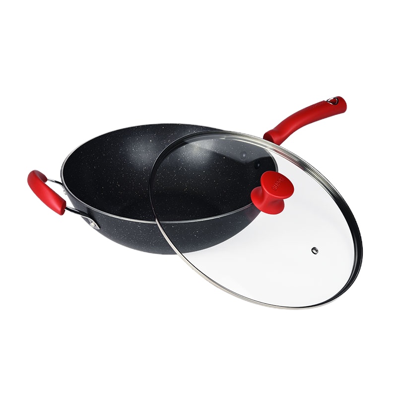 苏泊尔 雅悦精选星星石不粘炒锅VC32WAP01