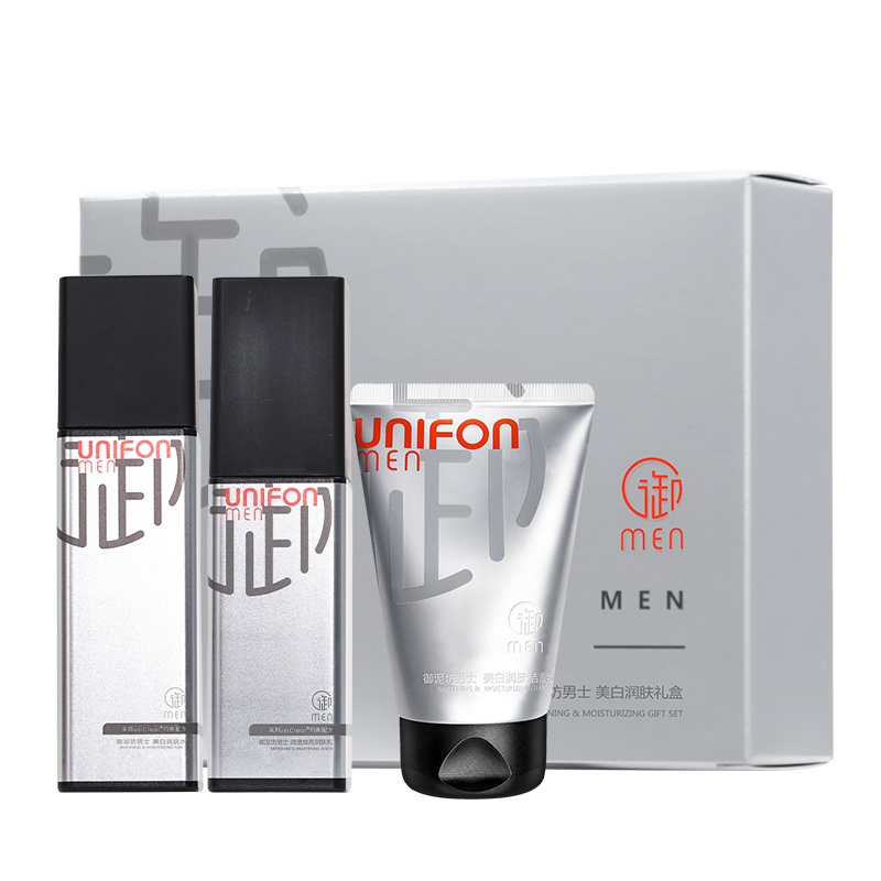 御泥坊男士焕白润肤礼盒(100g+100ml+120ml)
