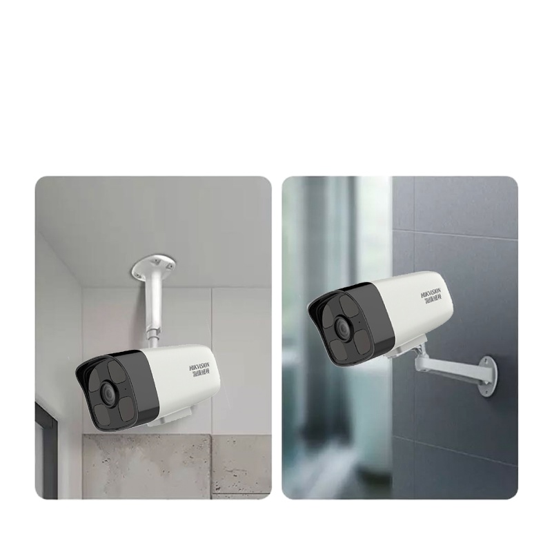 海康威视摄像头家用高清监红外夜视控设备防尘POE摄像机DS-IPC-B12HV2-IA 焦距6mm 非POE供电