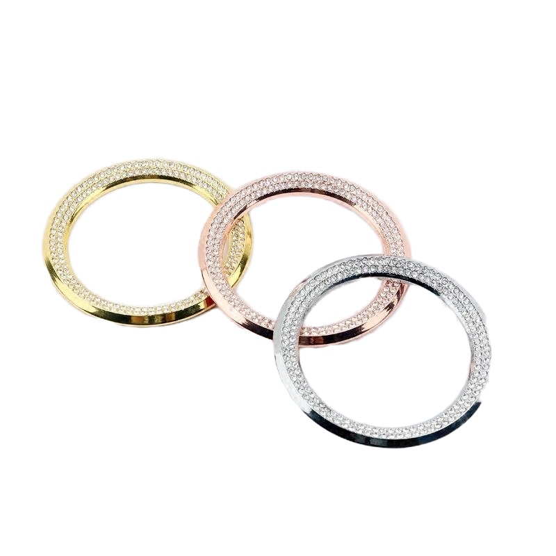 专用于宝马方向盘标带钻新3系5系x1x3x5x6装饰圈环内饰改装