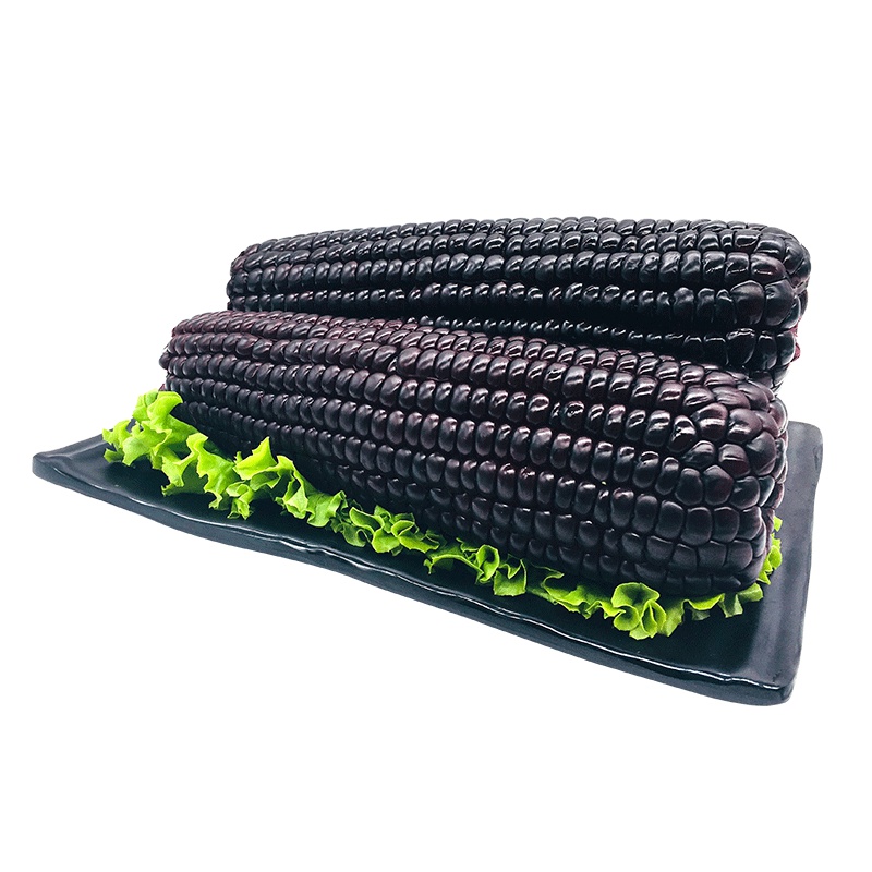 10支装约1.8kg 鲜食黑糯玉米棒 真空包装 非转基因