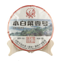 2017年 下关普洱茶生茶 小白菜壹号 下关生茶 375克 云南七子饼茶 易茶茶区 布朗茶区拼配 下关白菜饼 茶窝茶叶