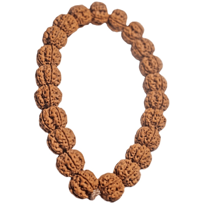 [梵心阁]印尼五爪凹底矮桩梅花满肉双龙蜂窝小金刚菩提单圈手串手链