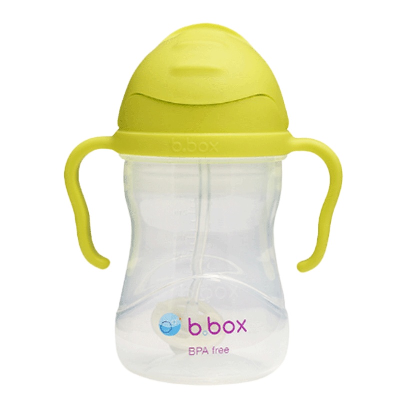 b.box sippy cup重力水杯- 荧光黄绿