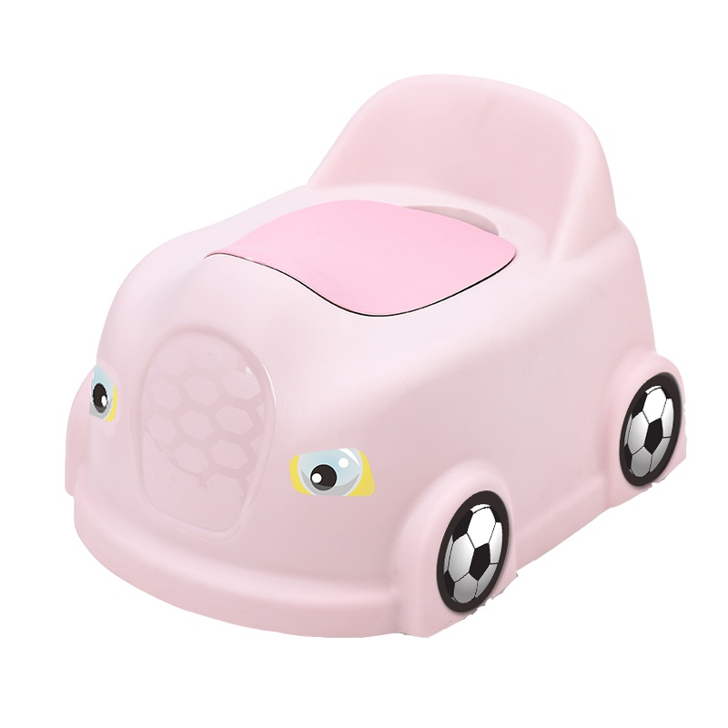 小猪巴比小汽车坐便器-粉色