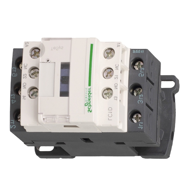 施耐德 TeSys LC1D系列三极交流接触器 38A 线圈电压220V 50/60Hz 货号LC1D38M7C