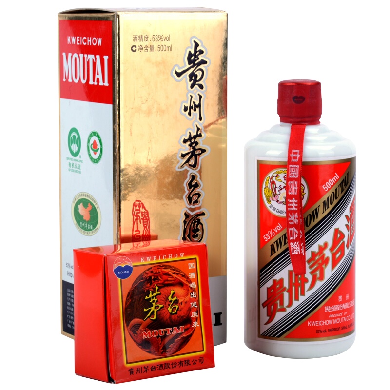 茅台 贵州茅台酒 飞天茅台 53度 500ml 2012年 酱香型白酒