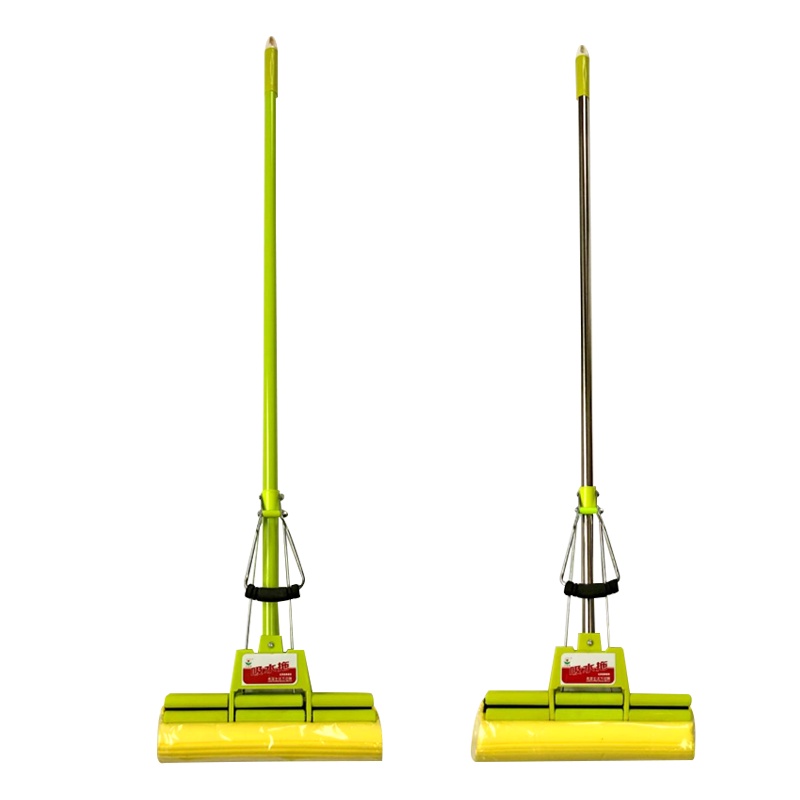 是尚 不锈钢铁柄直杆双压吸水拖