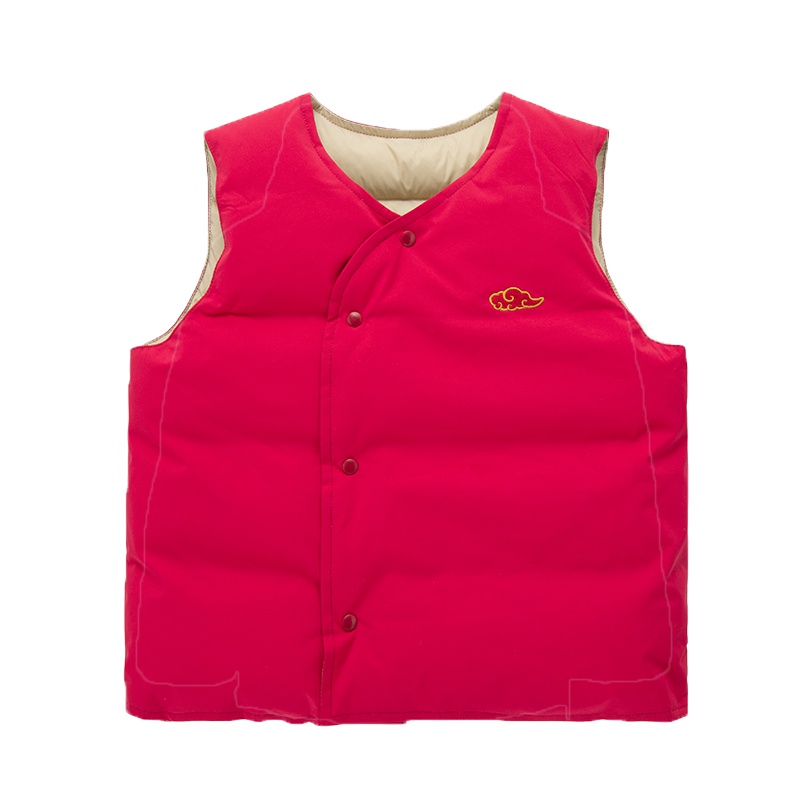 高梵童装2019新款小童四大名著刺绣款儿童马甲舒适保暖正品国潮