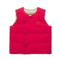 高梵童装2019新款小童四大名著刺绣款儿童马甲舒适保暖正品国潮