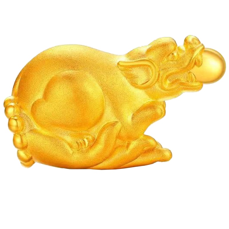 金一 足金9993D硬金精美吐宝鼠手串通用款送女友送妈妈(定价)ACD062