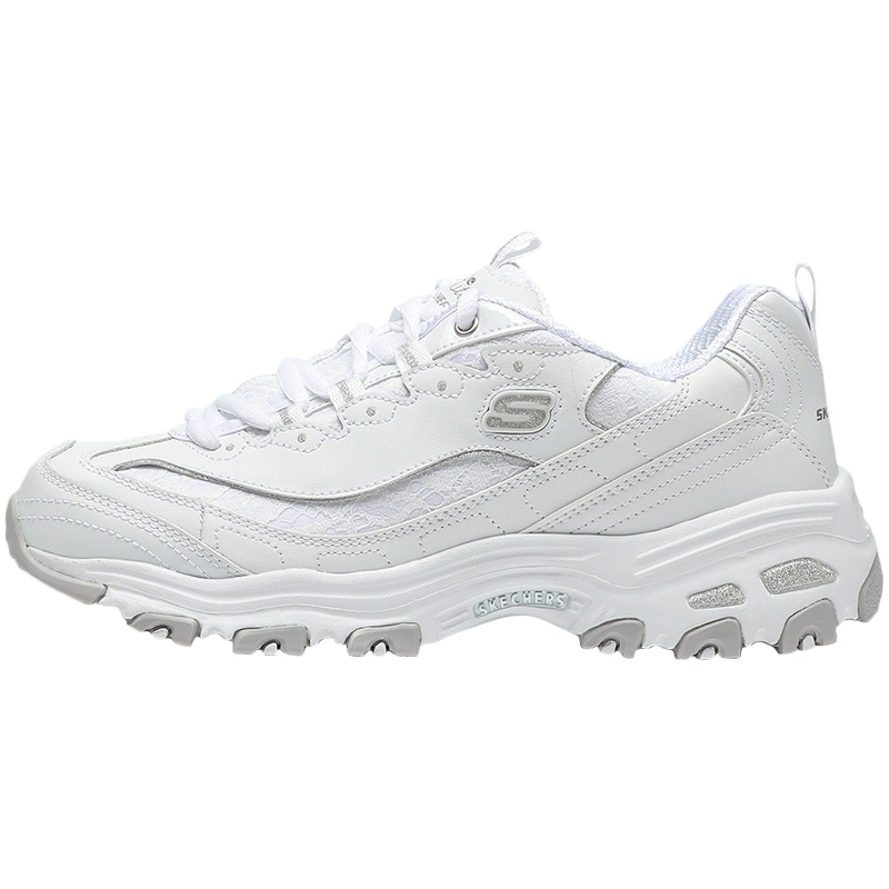 【自营】Skechers斯凯奇女鞋休闲鞋Dlites复古老爹熊猫鞋运动鞋11959