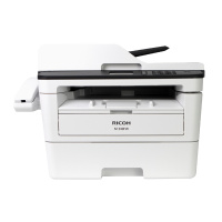 理光(Ricoh)M 340FW A4黑白激光一体机 双面 复印 扫描 传真 四合一 34页/分钟 有线 无线 带输稿器