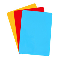 得力(deli)9353 A4垫板 复写板 衬板书写 塑料写字垫板 学生考试 隔板 10个(颜色随机)