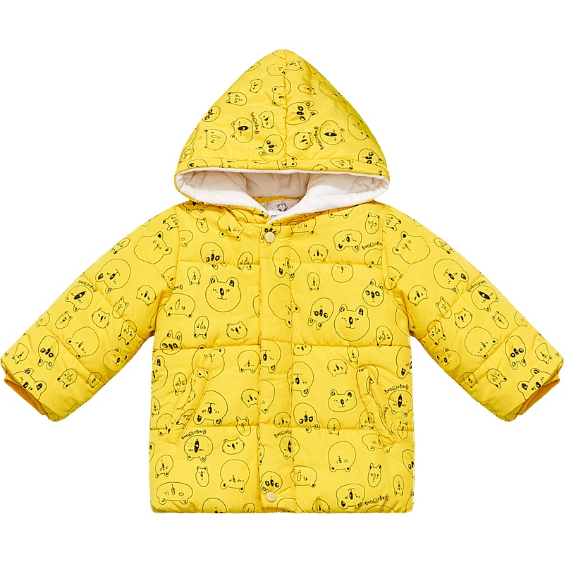 婴姿坊男童棉衣2018新款冬季韩版外套中小童保暖棉服儿童男宝宝棉袄潮衣