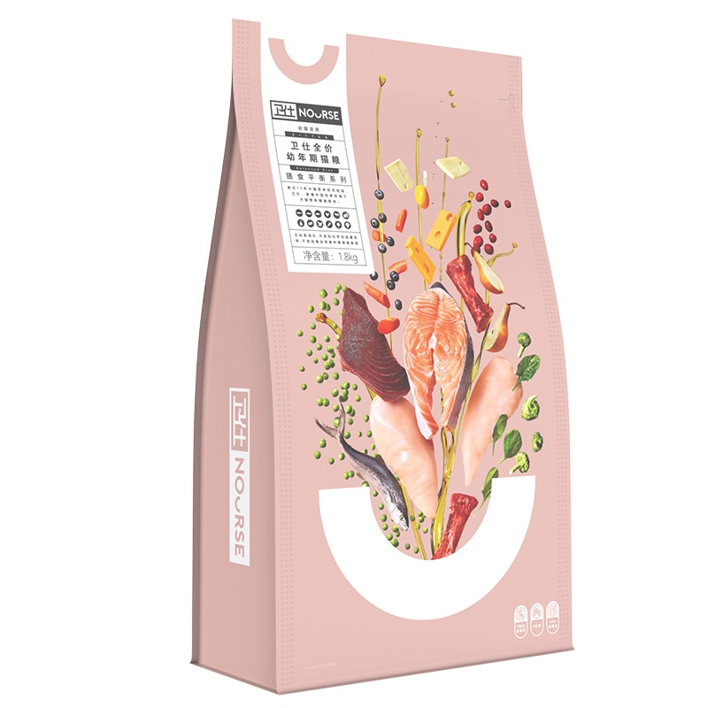 卫仕无谷猫粮幼猫奶糕粮1.8kg小猫猫饭食无谷家猫干粮室内猫主粮