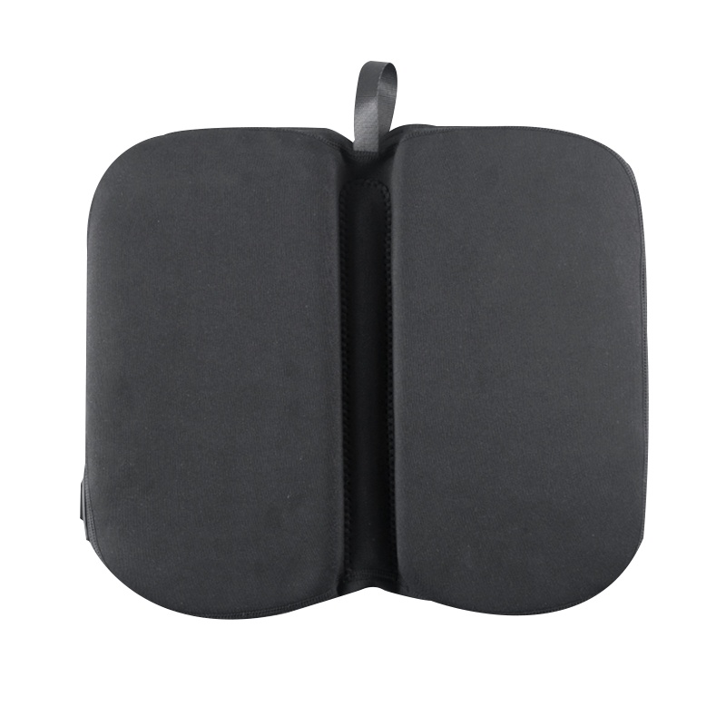 优炽便携式锂电池加热坐垫 座椅垫车载通用保暖电热毛绒单片垫子