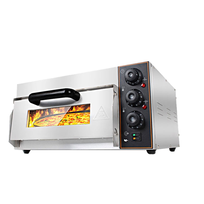 乐创(lecon 商用烘培炉电烤箱 一层一盘电烤箱 机械式旋钮控温 定时 TEP-1S