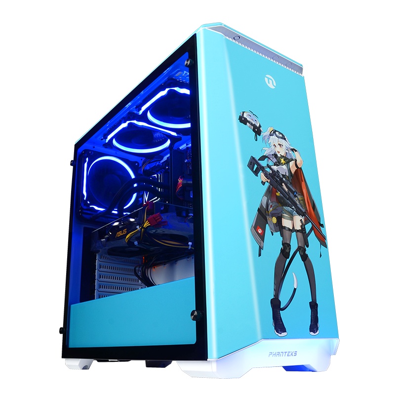 宁美国度电脑主机十代i7 10700F/2060高配组装电脑台式全套宁晓美定制赛博朋克游戏主机