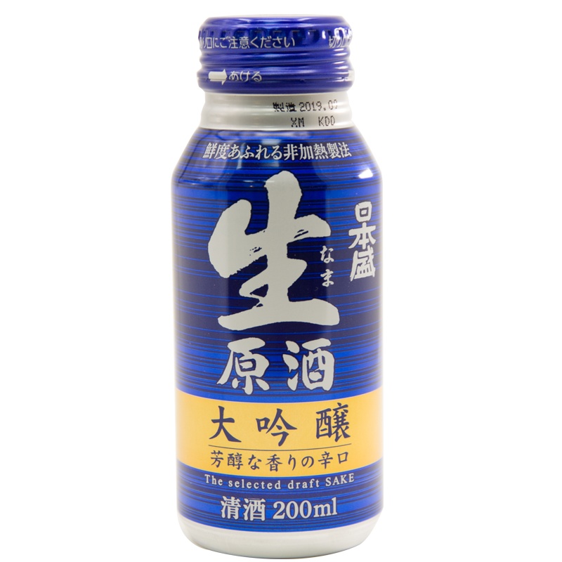 日本盛牌大吟酿生原酒(发酵酒)200ml